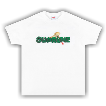 Buy Supreme Lizard Tee 'White' - SS20T54 WHITE | GOAT