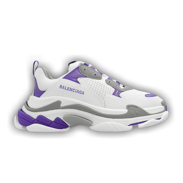 Buy Balenciaga Wmns Triple S Sneaker White Purple 524039 W2FW5 9551 GOAT