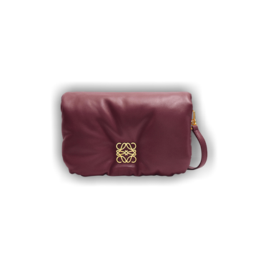 Buy Loewe Goya Puffer Mini Bag 'Burgundy' - A896W56X01 7110