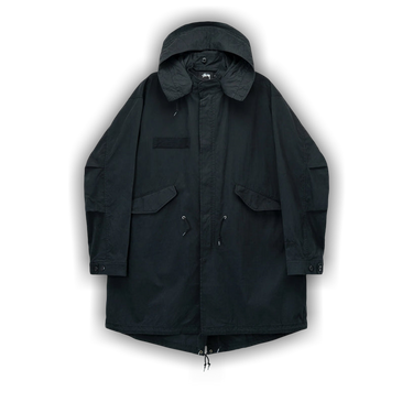 Buy Stussy Nyco Fishtail Parka 'Black' - 115690 BLAC | GOAT