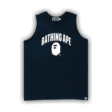 Buy BAPE Bathing Ape Tank Top 'Navy' - 1I30 108 023 NAVY | GOAT