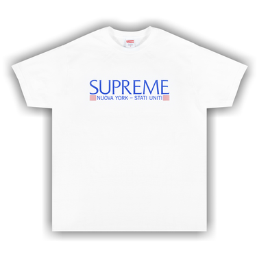 Buy Supreme Nuova York Tee White FW20T16 WHITE GOAT CA