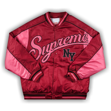 ジャケット・アウター Supreme Contrast Script Varsity Jacket Contrast Script Varsity Jacket - Supreme Varsity Jacket