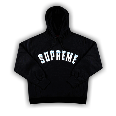 Buy Supreme Icy Arc Hooded Sweatshirt 'Black' - FW20SW77 