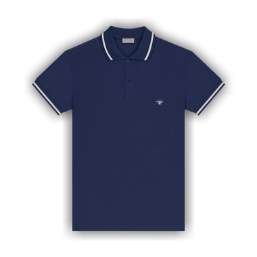 Dior ネイビー　ポロシャツ M オブリーク Dior ネイビーポロシャツ M オブリーク