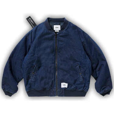 ジャケット・アウター WTAPS 187 JACKET COTTON DENIM indigo M 1130206_00.png.png