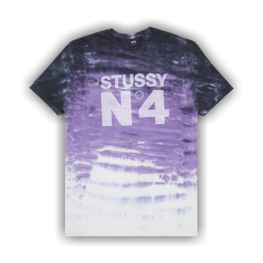 Buy Stussy No.4 Tie Dye Tee 'Purple' - 1903608 PURP | GOAT
