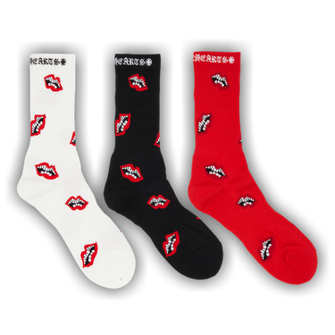 CHROME HEARTS socks３点SET。 Chrome Hearts Foti Socks (3 Pack) Multi - US