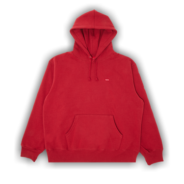 Buy Supreme Small Box Hooded Sweatshirt Dark Red SS23W15 DARK RED GOAT
