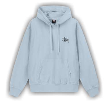 Stussy basic hoodie store blue