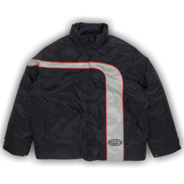 Buy Supreme Stripe Puffer Jacket 'Black' - SS23J26 BLACK | GOAT