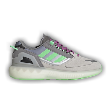 Buy Adidas ZX 5K Boost 'Grey Beam Green' - GX2028 | GOAT