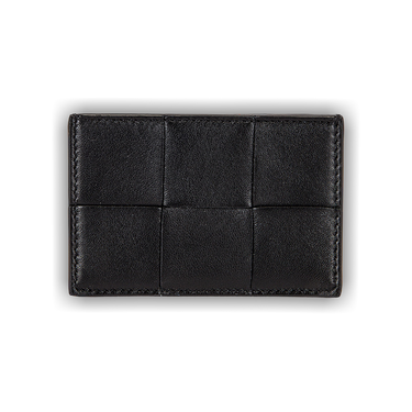 Buy Bottega Veneta Credit Card Case 'Black/Gold' - 651401 VCQC4