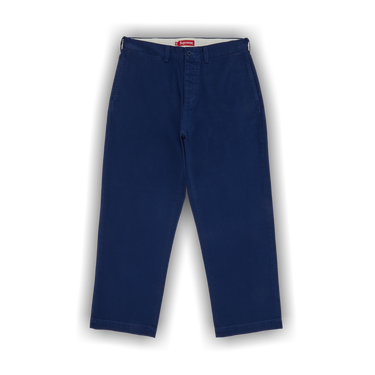 パンツ supreme chino 23 washed navy 30 Supreme Chino Pant Washed Navy Men's - FW23 - US