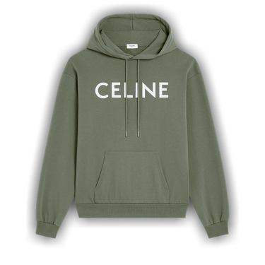 Buy CELINE Loose Sweatshirt 'Khaki/Off White' - 2Y321670Q 02KF 