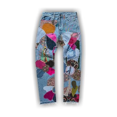 Buy Kapital 14oz Denim Crazy El Paso 5P Monkey Cisco (Hippie
