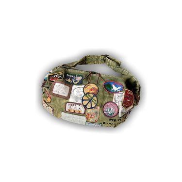 Buy Kapital No.6 Canvas Kountry Snufkin Bag (Beautiful World Buy Kapital No.6 Canvas Kountry Snufkin Bag (Beautiful World