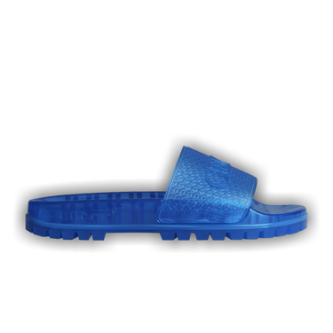 Buy Gucci x Adilette Slide Sandal 'Transparent Blue