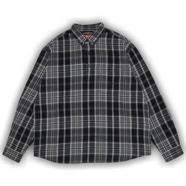 Buy Supreme Pullover Plaid Flannel Shirt 'Black' - SS23S14 BLACK
