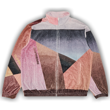 Buy Supreme Geo Velour Track Jacket 'Pink' - SS23J55 PINK | GOAT