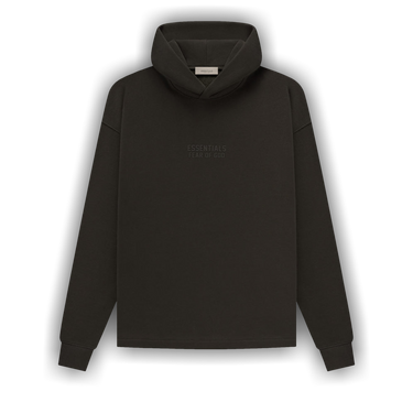 Buy Fear of God Essentials Relaxed Hoodie 'Off Black' - 192BT222090F | GOAT