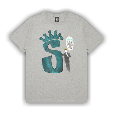 ★【STUSSY】★Stussy Crown Wreath T-Shir.t White★Tシャツ★ ☆関税込☆Stussy☆Stussy Crown Wreath T-Shirt White☆Tシャツ