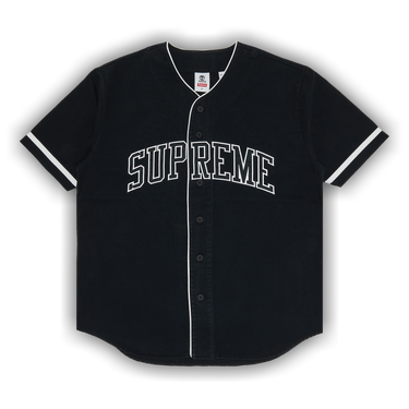 Buy Supreme x Timberland Baseball Jersey 'Black' - SS23KN83 BLACK
