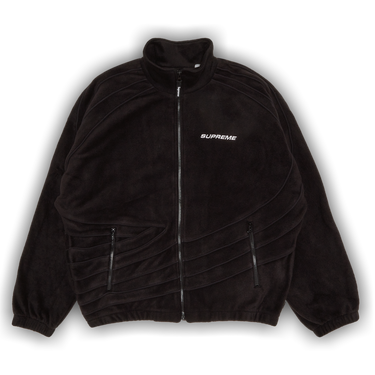 Size xxl Supreme Racing Fleece Jacket 'Black'