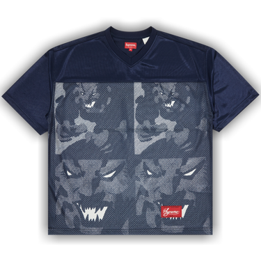 Buy Supreme Ronin Football Jersey 'Navy' - SS23KN73 NAVY