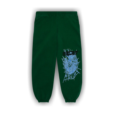 Buy Sp5der Web Sweatpant 'Hunter Green' - 2406 1SS230204WS HUNT | GOAT