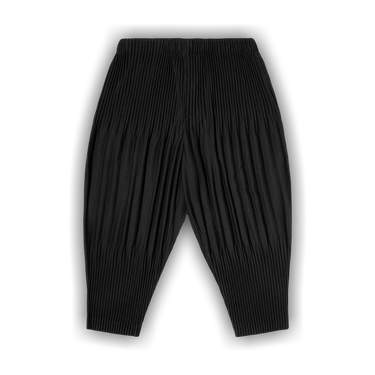 Buy Homme Plissé Issey Miyake Basic Pleated Pants 'Black