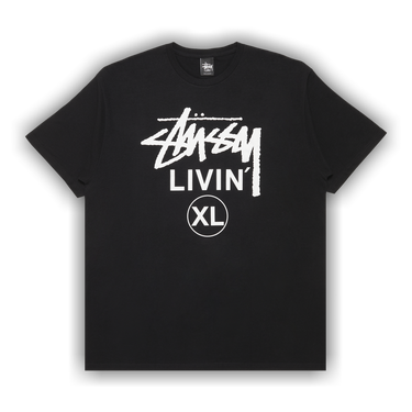 ★人気★【STUSSY】★How We’re Livin’ Pigment Dyed T★Black Stussy How We're Livin Pigment Dyed Black Tee | Senikersku