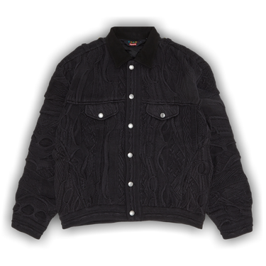 supreme×coogi trucker jacket Supreme Coogi Trucker Jacket Black Blue 2colors Size S-XXL