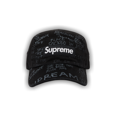 Buy Supreme Gonz Poems Camp Cap 'Black' - SS23H126 BLACK