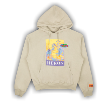 Buy Heron Preston Heron Hoodie 'Grey/Yellow Buy Heron Preston Heron Hoodie 'Grey/Yellow