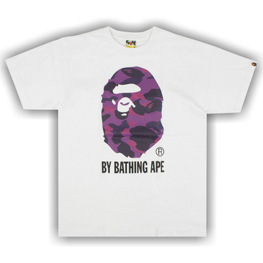 Bape purple camo t shirt deals