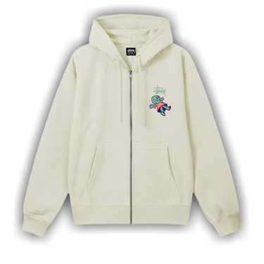 Buy Stussy Dollie Zip Hoodie 'Stone' - 1974912 STON | GOAT
