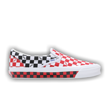 Buy OG Classic Slip-On LX 'Checkerboard - Red Black