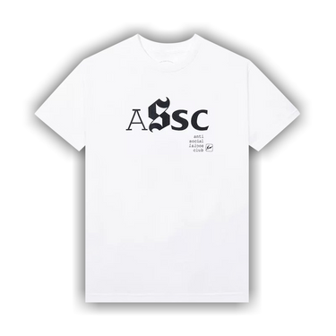 Buy Anti Social Social Club x Fragment Type A Tee 'White' - 0657