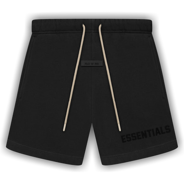 Buy Fear of God Essentials Sweatshort 'Jet Black' - 160SP232000F | GOAT