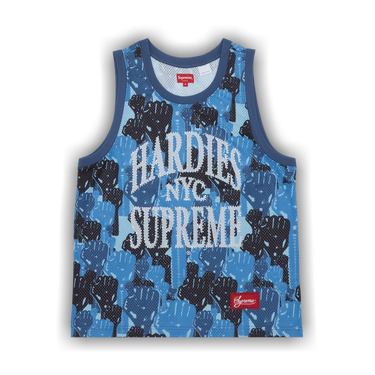 トップス Supreme Hardies Camo Basketball Jersey Buy Supreme x Hardies Camo Basketball Jersey 'Blue