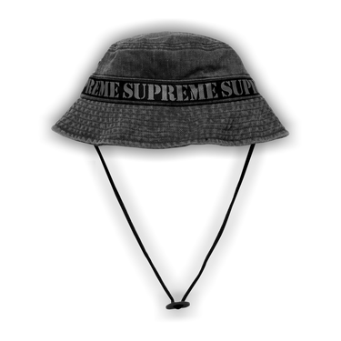 Buy Supreme Stencil Webbing Boonie 'Black' - SS23H64 BLACK Buy Supreme Stencil Webbing Boonie 'Black' - SS23H64 BLACK