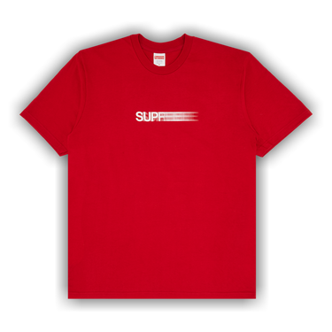 Buy Supreme Motion Logo Tee 'Red' - SS23T75 RED | GOAT UK