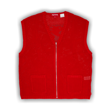 トップス SUPREME Dragon Zip Up Sweater Vest Msize Supreme Dragon Zip Up Sweater Vest (SS23) - $138
