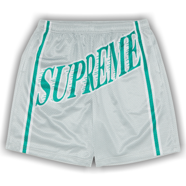 Supreme Slap Shot Baggy Mesh Short Grey