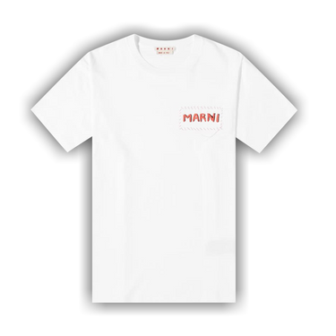 Buy Marni T-Shirt 'Lily White' - HUMU0198X0 UTC017 00W01 | GOAT