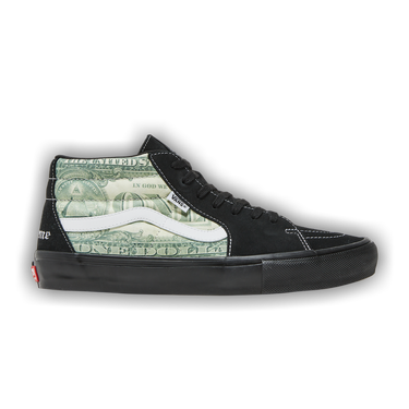 Buy Supreme x Skate Grosso Mid 'Dollar Bill - Black' - VN0A5FCGBMA