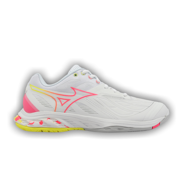 バッシーページ Buy Mizuno Wave Fang 2 'White Pink Bolt Neon' - 71GA231322 | GOAT