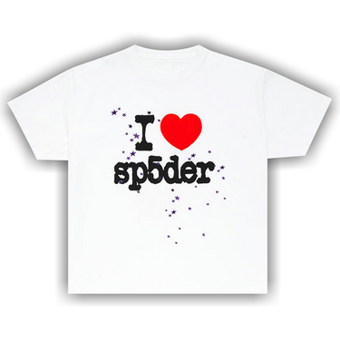 Buy Sp5der I Heart Sp5Der Tee 'White' - SP5 LOVSPT | GOAT