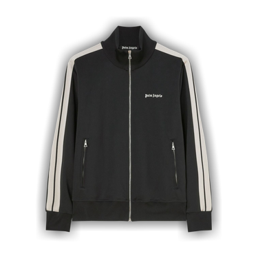 COLLEGE TRACK JACKET in black - Palm Angels® Official